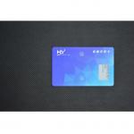 Rechargeable E Ink Credit Card Cold Pressing With Active Ink Screen / Buttons for sale