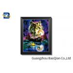 High Resolution Home Decorative 3d Animal Wolf  Pictures With Frame