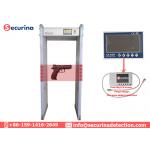 45 Zones Full Body Scanner , Industrial Door Frame Metal Detector 7 Inch LCD Screen for sale
