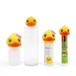 3D PVC Action Figure Toys Animal Character Duck Head Plastic PVC Toy For Decoration for sale