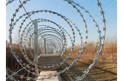 China Iron Galvanized Razor Barbed Wire 10M For Warehouses supplier
