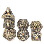 Nontoxic Sturdy Moisture proof Hand Polished Edge Resin Dice Practical Plating Sharp for sale