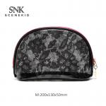 Fashion Custom Logo Transparent PVC Cosmetic Bag for sale