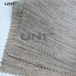 Soft Wool Woven Hair Interlining Shrink Resistant For Garment Suit for sale