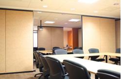 China Office Furniture Movable Partition Walls Melamine Surface Aluminium Profile supplier