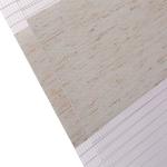100% Polyester Outlet Roller Blind Zebra Fabric with Wooden Pattern for sale