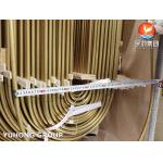 ASME SB111 Aluminum Brass C68700 Seamless U Bend Heat Exchanger Tubes