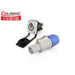 IP65 Powercon Male Female Connector Cnlinko Field Installation For Battery Charger for sale