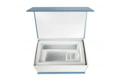 China Matt Laminated Foldable 1200gsm Rigid Cardboard Magnetic Box With Plastic Tray supplier