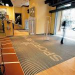 Aluminum Commercial Entrance Mats Custom Logo Heavy Duty for sale