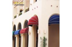 China Aluminium Retractable Window Awnings Patio Sun Control Retractable Shades supplier