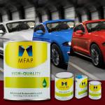 High Gloss Metallic Color Car Paint Automotive Refinishing Paint Optional Colors for sale