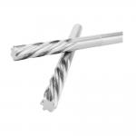 Uncoated or DLC Coating H7 H8 Extended Tungsten Steel Spiral Reamer for Durable Performance for sale