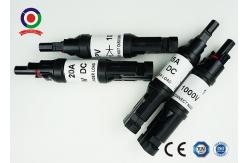 China Low Transition Resistance Solar Diode Connector IP67 For Solar Diode Mount supplier