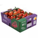 OEM Folding Cardboard Fruit And Veg Boxes Customized Size for sale