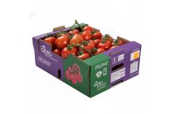 China OEM Folding Cardboard Fruit And Veg Boxes Customized Size supplier