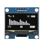 Passive Matrix 1.3 Inch I2C OLED Display 128x64 COG PCB 4 Pins for sale