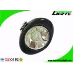 10000lux High Power Cordless Mining Lights , LED Mining Cap Lamp Light Weight 143g for sale