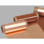 0.012-0.070mm Electrolytic Copper Foil , 1N/Mm Copper Thin Sheet for sale