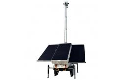 China Dc 24V Solar Camera Cctv Trailers For Mining Area Monitoring supplier