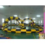 Simple Design Inflatable Race Track, Inflatable Go Kart Track, Inflatable Karting Track for Zorb Ball for sale
