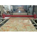 PVC Faux Marble Sheet Production Line CE , PVC Marble Sheet Making Machine / Plastic Sheet Extruder for sale