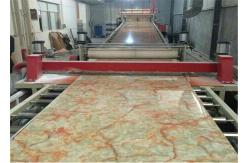 China Artificial PVC Imitation Sheet Making Machine / Plastic Sheet Extrusion Machine supplier