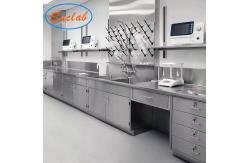China C Frame Stainless Steel Lab Bench Multi Function Chemical Resistant supplier