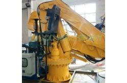 China Hydraulic 6M Folding Boom 2T Offshore Marine Cranes supplier