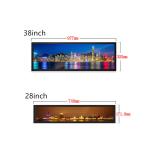 PCAP Touch Screen Ultra Wide Stretched Displays 29'' 700cd/m2 High Brightness