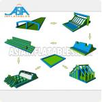 72M Long Interactive Inflatable 5k Obstacle Course / Insane Inflatable Fun Run for sale