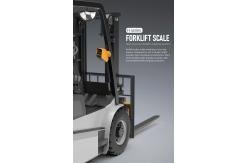 China Electronic Digital Forklift Scales  System 3.7V Lithium Ion  Aluminum supplier