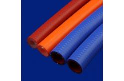 China Food Machine High Temperature Braided Silicone Tubing For ID Range 2-100mm supplier