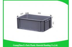 China Virgin PP Plastic Stacking Boxes Light Weight , Large Plastic Storage Containers supplier