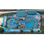 OEM 4000 Sqm Lazy River Water Park Customized With Swimming Pool Slides for sale