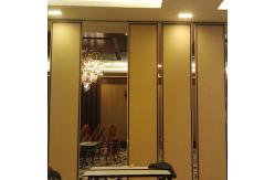 China Office Interior Design Movable Wall Divider On Wheels For Art Gallery supplier