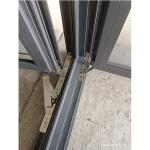 Aluminum Frame In Swing Egress Window PVC Plastic Windows With Mosquito Net