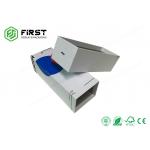 CMYK Printed Logo Customized Recyclable Cardboard High End Gift Packaging Box With Lid for sale