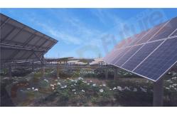 China Customization Single Axis Solar Tracker Solar Panel Tracking System Kit supplier