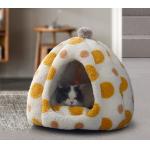 Machine Washable Small Kitten Bed With Waterproof Bottom
