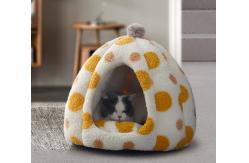 China Machine Washable Small Kitten Bed With Waterproof Bottom supplier