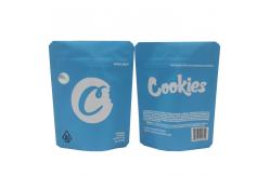 China OEM Matte Body Scrub Pouch Mylar ziplockk 3.5g Packaging Pouches supplier