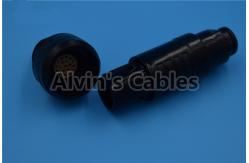 China 19 Pin LEMO Connector Communication Connectors Video Connector LEDs supplier
