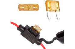 China Waterproof Inline Fuse Holder Fit Mini Blade Fuse supplier