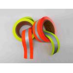 Orange Reflective Fabric Tape Material Polyurethane Plastic Strips TPU Nylon Plastic Coated for sale