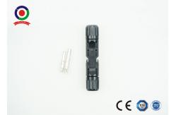 China High Efficiency Solar Panel Connectors IP67 Female And Male Flame Retardant supplier