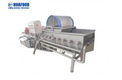 China Restaurant Turbocharged 2000kg/H Leaf Cleaning Machine supplier