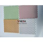 PVDF Aluminum Facade Mesh Build Metal Expanded Plate Exterior Cladding