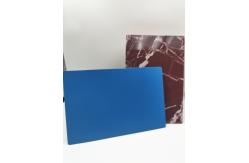 China Brushed Aluminum Plastic Composite Panel ,  4mm Panel 2440mm Length supplier