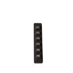 IP67 Waterproof 6 Keys Military Silicone Matrix Keypad for sale